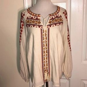 Skies Are Blue Carmelita Boho Peasant …